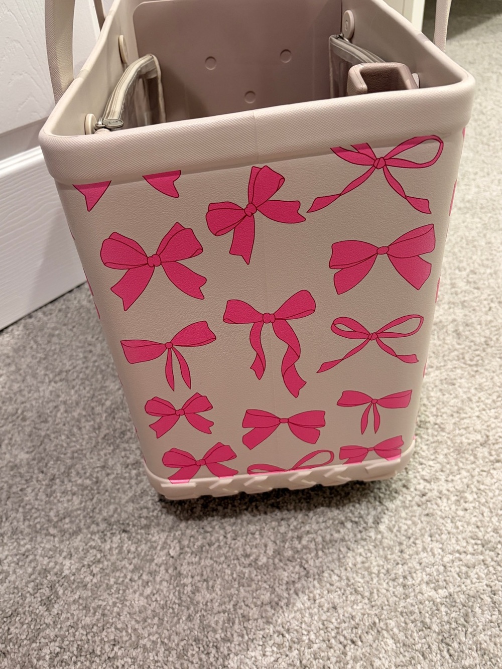 Original Bogg Bag Large Tote - Ribbon 🎀 Rose - Picture 15 of 16